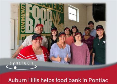 May 6, 2021 / 10:33 am edt / updated: syncreon Volunteers for Gleaners Community Food Bank ...