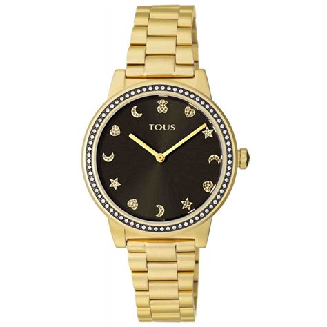 Tous Womens Watch Tous Watches Nocturne Watch With Bejewelled Bezel