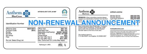 We did not find results for: Anthem Blue Cross discontinues Individual Health Insurance plans in Southern California, as ...