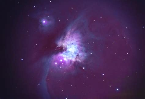 The Orion Nebulamessier 42 Rastrophotography