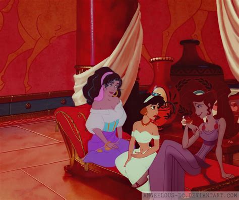 Esmeralda Jasmine Megara Disney Crossover Photo 40555299 Fanpop