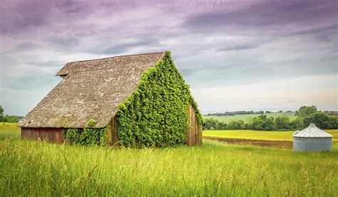 Irish Barn And Silo Photograph By Jeffrey Henry Fine Art America