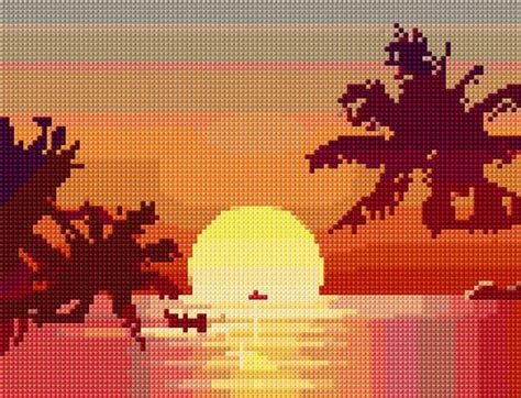 Kit comprises of 14 count aida, size 24 gold plated wrapped needle,threads on a organiser, chart and instructions. 10 Beautiful Landscape Cross Stitch Patterns