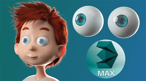 3ds Max 2017 Modeling And Rendering Cartoon Eyes With V Ray Part 11