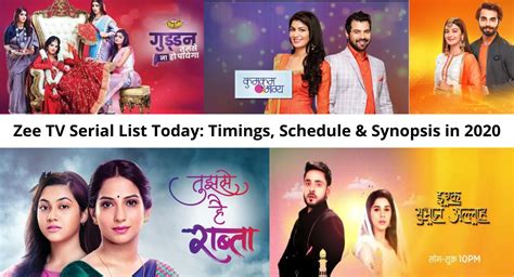 Zee Tv Serial List Today Timings Schedule And Synopsis In 2021