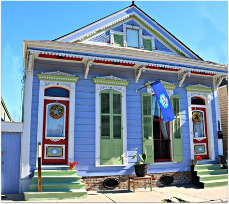 Colorful Bywater Homes In New Orleans New Orleans French Quarter Condos