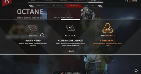 Apex Legends Octanes Abilities Have Been Leaked Thegamer