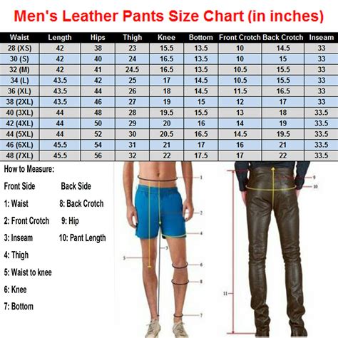 men s real leather pants cargo quilted panel trousers etsy