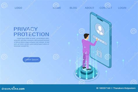 Banner Protect Data And Confidentiality On Mobile Privacy Protection