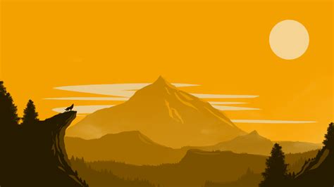 1920x1080 Simple Firewatch 1080p Laptop Full Hd Wallpaper Hd Artist 4k