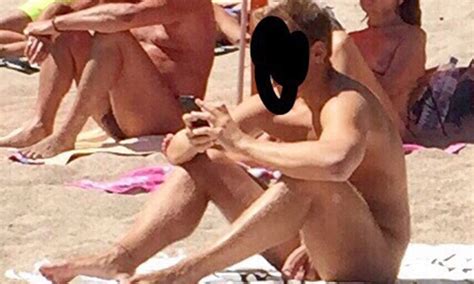 Nudist Guy Gets A Boner At The Beach Spycamfromguys Hidden Cams Spying On Men