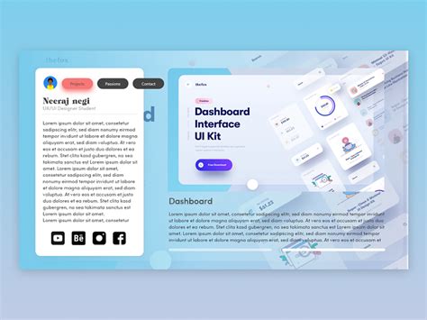 About Page Design Concept By Neeraj Negi On Dribbble