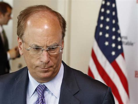 Blackrock Ceo Larry Fink Is About To Sound The Alarm On The Strong Us