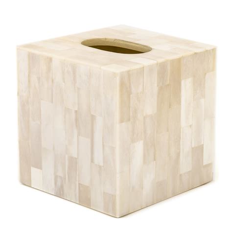 Buy Tissue Box Covers | Polished Bone Inlay | Must Have Bins