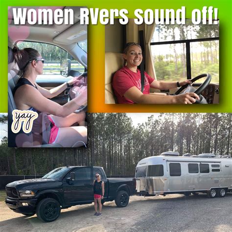 Women Rv Too Lots Go Solo Lots Drive There S Nothing That Says You Need A Man To Go Rving