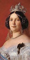 Retrato de Isabel II, reina de España entre 1833-1868. | Isabel ii ...