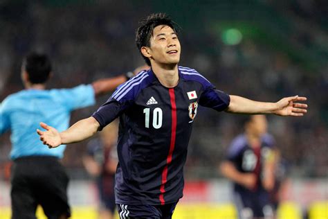 Shinji Kagawa Jugador Estrella De La Selección Japonesa Marca