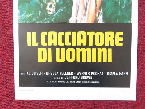 Devil Hunter Italian Locandina Poster Al Cliver Ursula Fellner 1981 Rendezvous Cinema