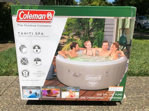 Coleman Saluspa Inflatable Hot Tub Spa Person
