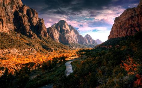 Valley River Autumn Wallpaper 2560x1600 32367