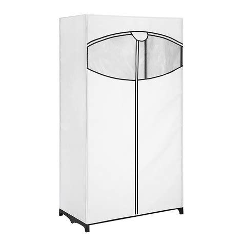 Shop Style Selections White Steel Garment Rack With Cover At