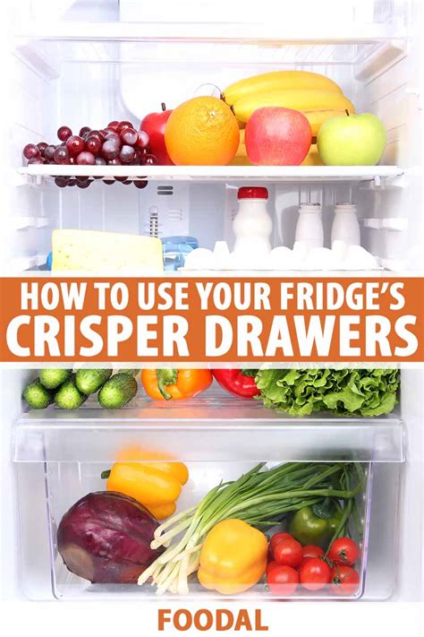 How To Use Your Refrigerators Crisper Drawers Foodal