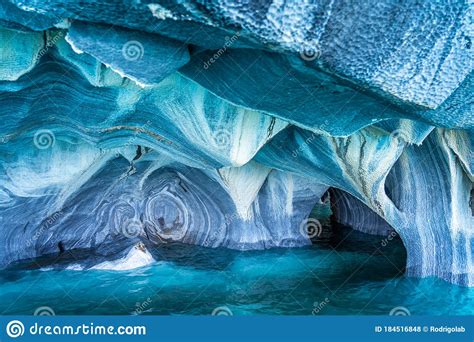 Marble Caves Capillas Del Marmol General Carrera Lake Landscape Of