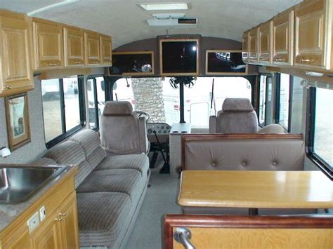 49 Awesome Bus Campers Interior Ideas Yellow Raises Bus Camper