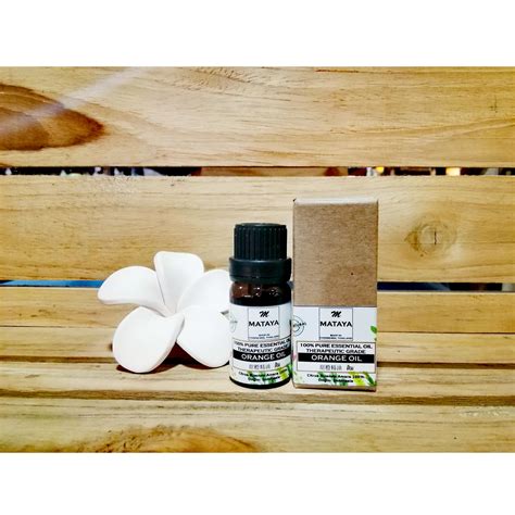 Orange Essential Oil 100 Pure น้ำมันหอมระเหยส้ม Mataya Shop