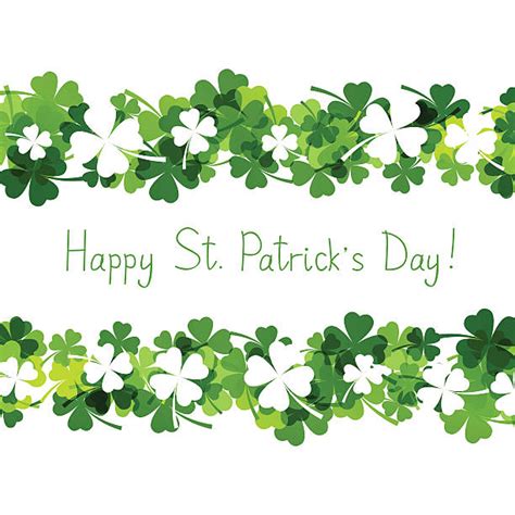 Best Shamrock Border Illustrations Royalty Free Vector Graphics And Clip