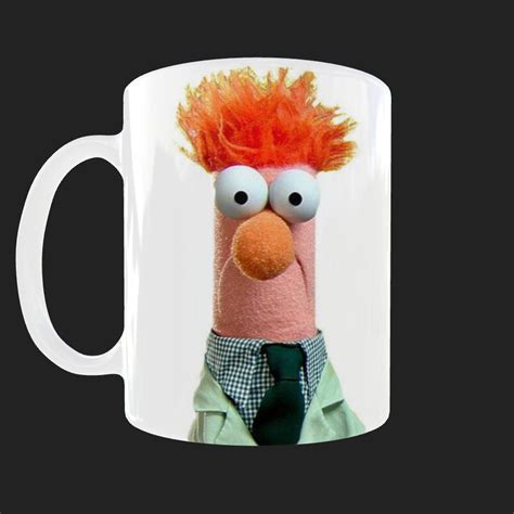 Beaker Mug The Muppets Mug The Muppet Show Beaker Ceramic Mug Etsy