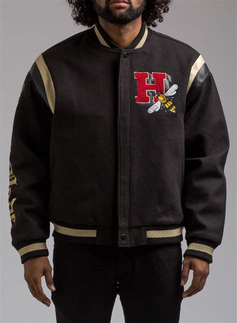 Beastmode Varsity Jacket Black Crisp