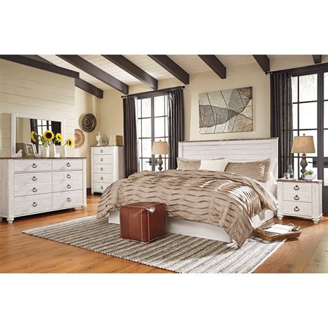 Ashley Furniture Signature Design Willowton B267 K Bedroom Group 1 King