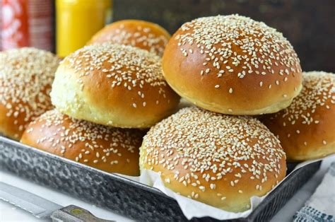 burger buns with a beautiful backstory king arthur baking