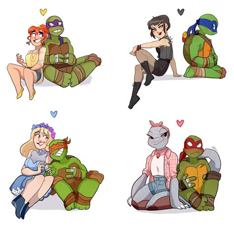 Tmnt Girls Tmnt Comics Teenage Mutant Ninja Turtles Artwork Tmnt