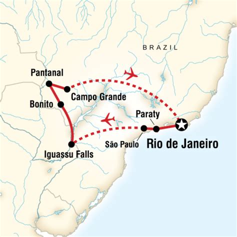 Brazil Geography Map