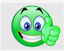 Emoji Green Clipart Emoji Thumb Signal Smiley - Vinyl Vector - 900x680 ...