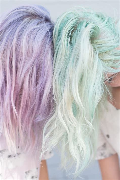 Pastel Hair The Newest Hair Trend Hairstyles For Women