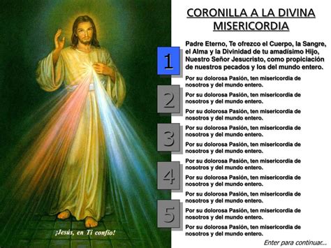 Ppt Coronilla A La Divina Misericordia Powerpoint Presentation Free