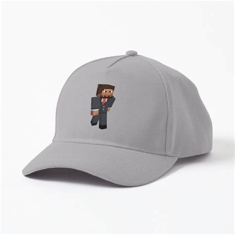 Jschlatt Minecraft Skin Cap By Nicole7e In 2021 Dad Hats Baseball