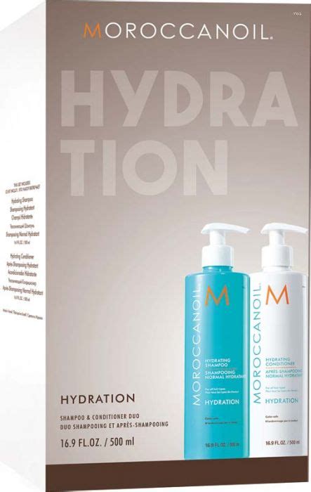 Moroccanoil Hydrating Shampoo And Conditioner Duo 500ml