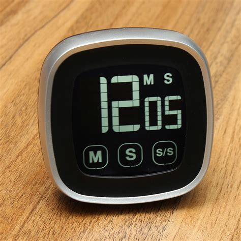 Lcd Digital Magnetic Kitchen Timer Cooking Count Down Up Clock Loud