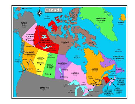 La Carte De Canada