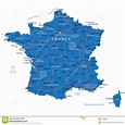 France Map Royalty Free Stock Photography - Image: 31388097