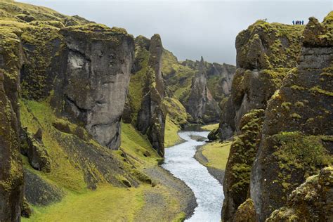 Fjaðrárgljúfur Canyon Iceland Geology Pics