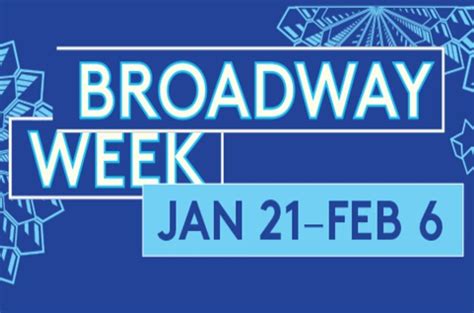 Broadway Week Returns Enjoy 2 For 1 Tickets To Some Of Broadways Best