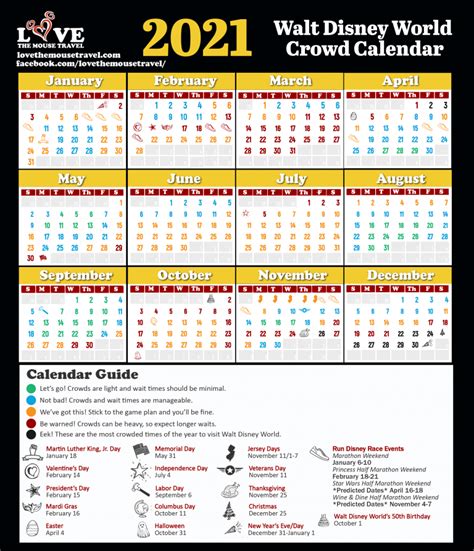 Undoubtedly, 2020 was a great year for fiction, with bestsellers like you should see me in a crown by leah johnson and the vanishing half by brit bennett. 2021 Walt Disney World Crowd Calendar | Love the Mouse Travel