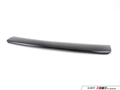 ecs 022693ecs01 carbon fiber front lip overlay audi b8 a4 s line s4