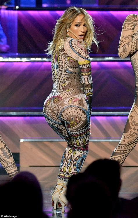 Jennifer Lopezs Back Up Dancers Trousers Split During Amas