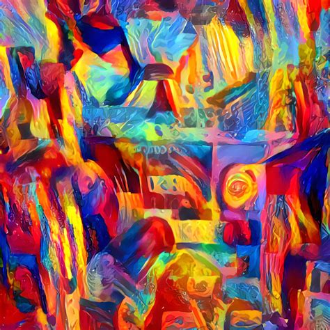 Abstract Art By Artificial Intelligence It Exists And You Can See It